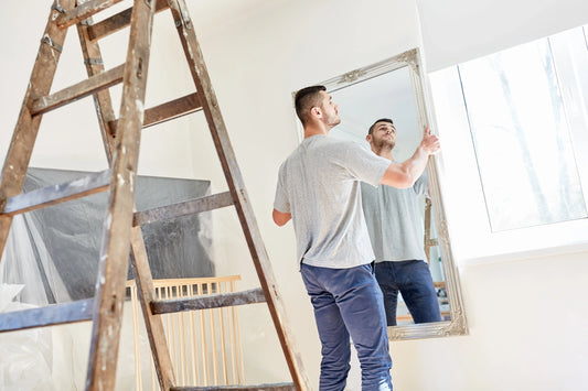 How to Hang a Heavy Mirror on a Brick Wall