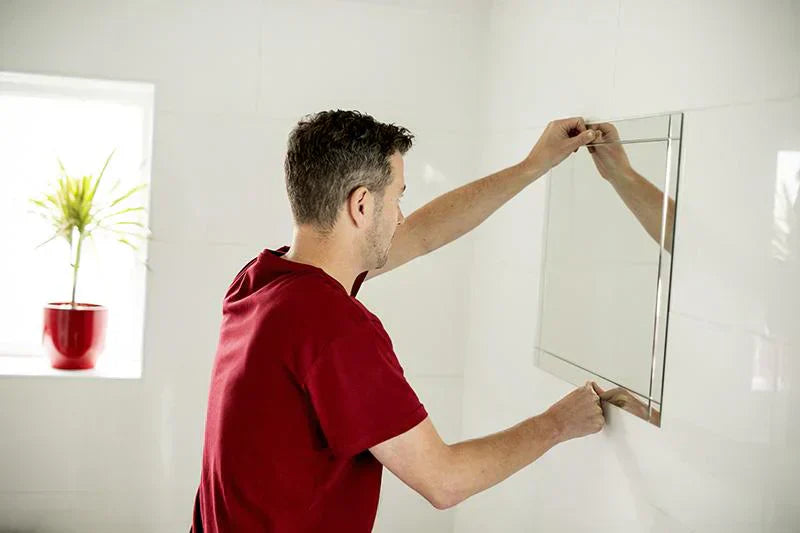 How to Hang a Mirror on a Concrete Wall