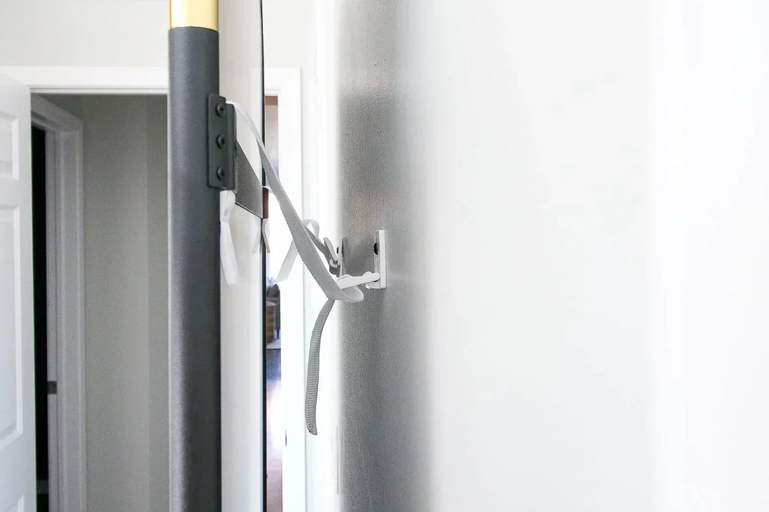 How to Secure a Leaning Mirror to Wall