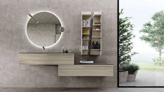 bathroom mirror