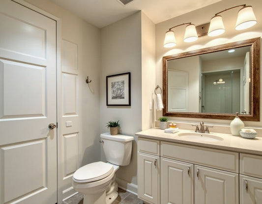 How High Should You Hang a Mirror Over a Bathroom Sink?