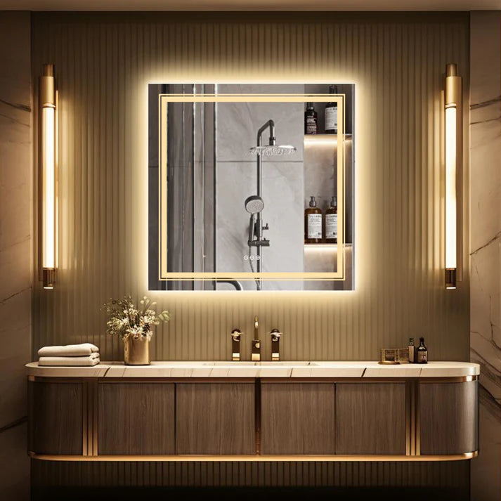 Illuminated Makeup Vanity Mirror with Dimmable LED Lights