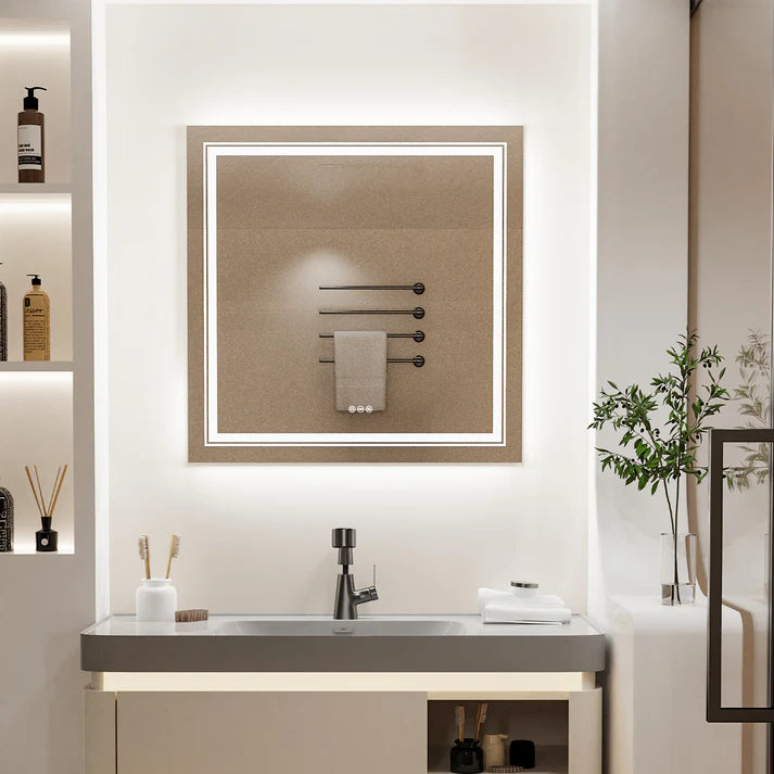 Illuminated Makeup Vanity Mirror with Dimmable LED Lights