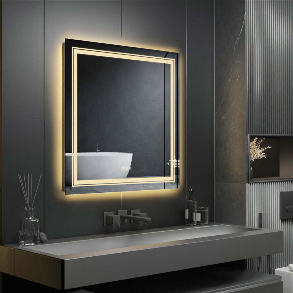 Illuminated Makeup Vanity Mirror with Dimmable LED Lights