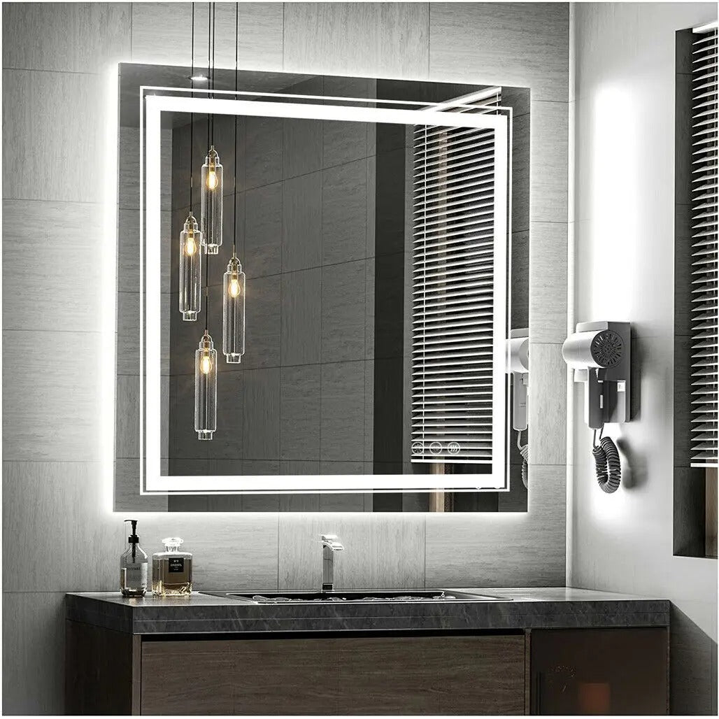 Illuminated Makeup Vanity Mirror with Dimmable LED Lights