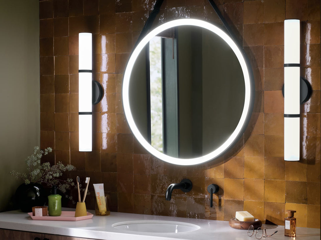 Are round LED mirrors good for small bathrooms