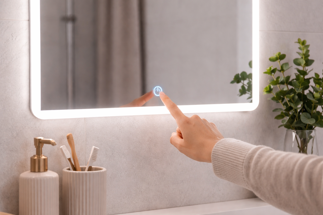 How to Turn Off an LED Mirror