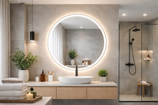  LED Mirror in Bathroom
