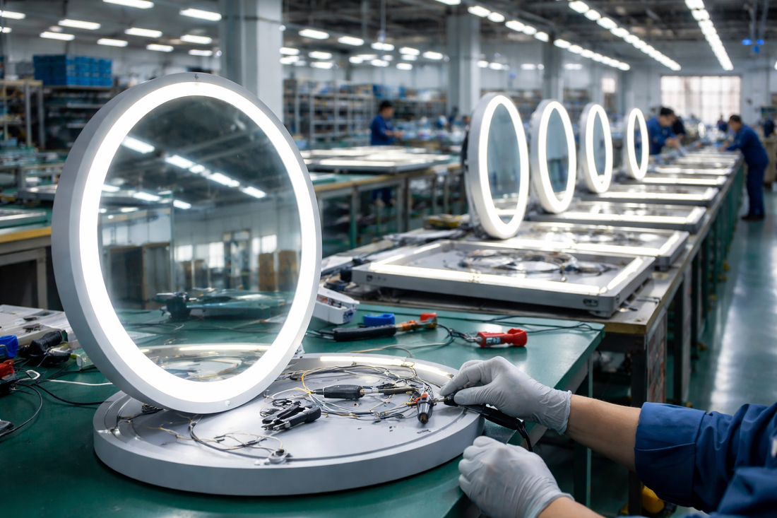 How Are LED Mirrors Made: Manufacturing Process Revealed  LED Mirror World  UK