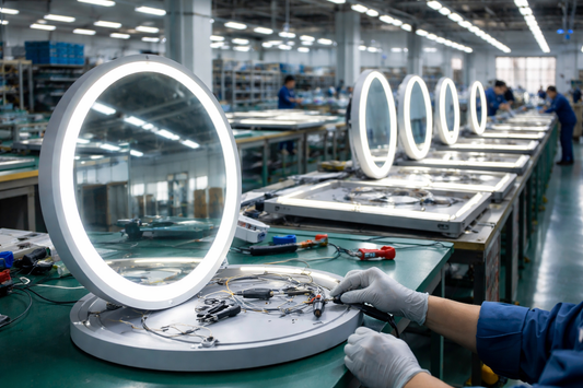 How Are LED Mirrors Made: Manufacturing Process Revealed