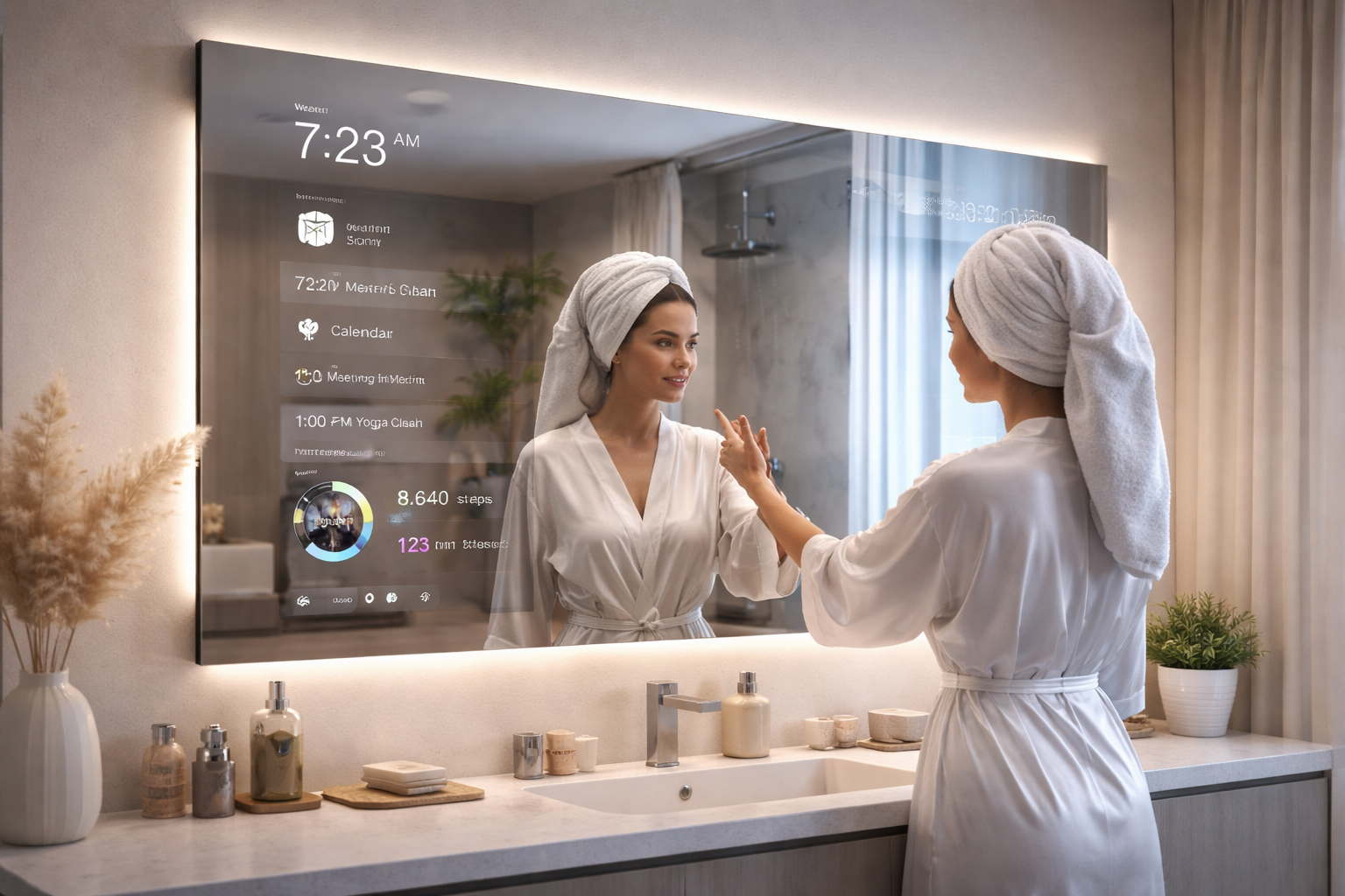Smart Mirror Computer How Smart Mirrors Work: Features, Technology, and Benefits