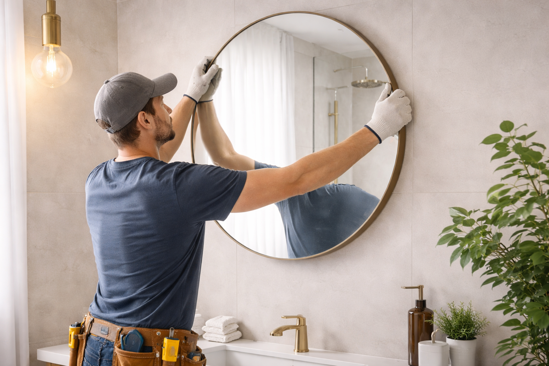 How to Hang a Heavy Mirror 