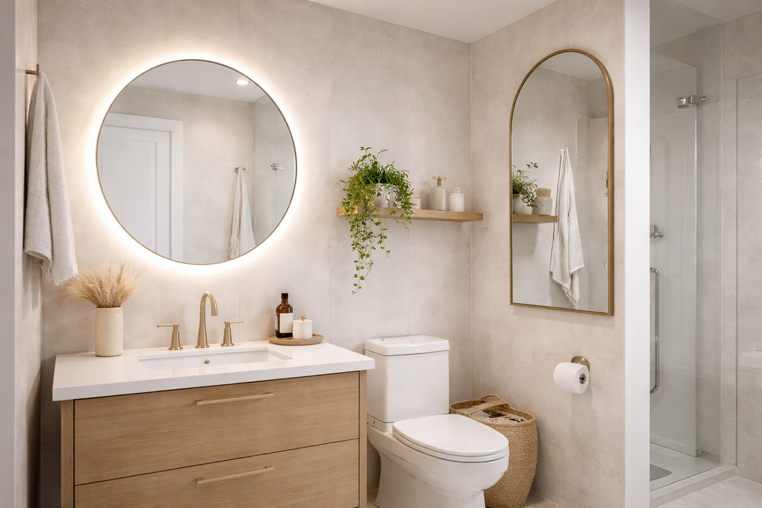 What Shape Mirror for Small Bathroom