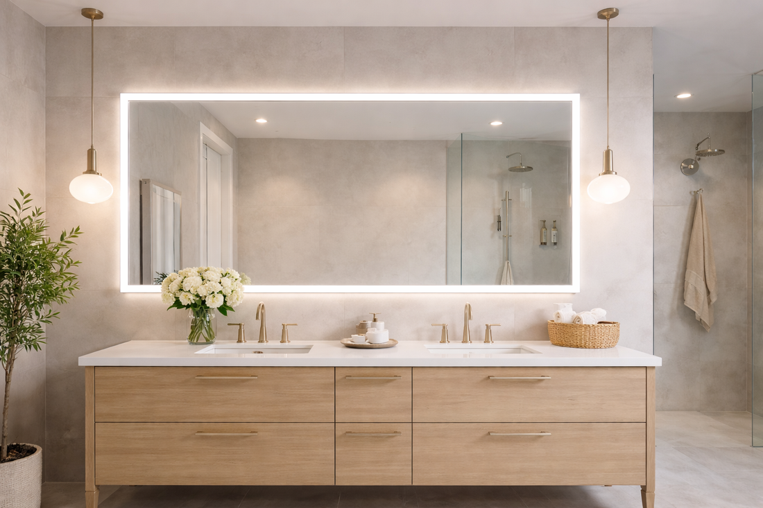 Mirror Size for Double Vanity