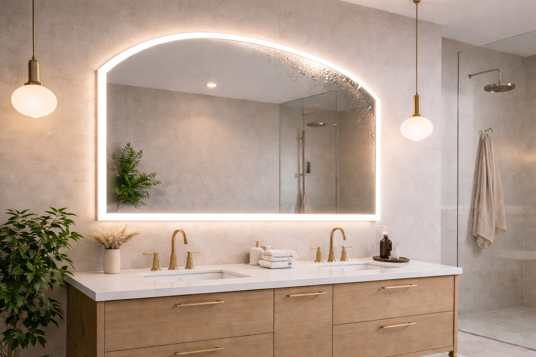LED Bathroom Mirror Dim