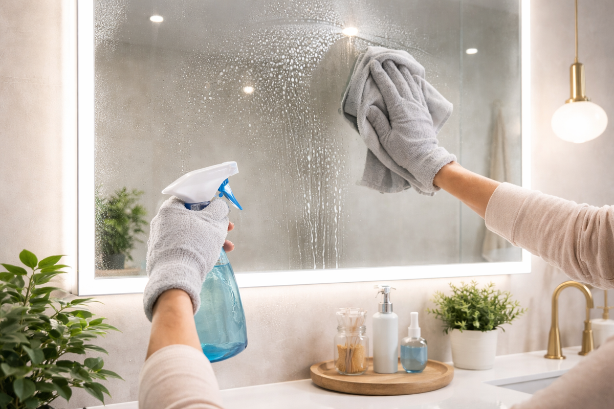 How Do You Clean A Mirror