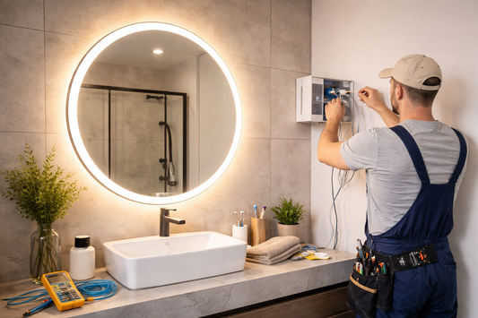 How to Wire LED Mirror in Bathroom — Simple Steps Explained