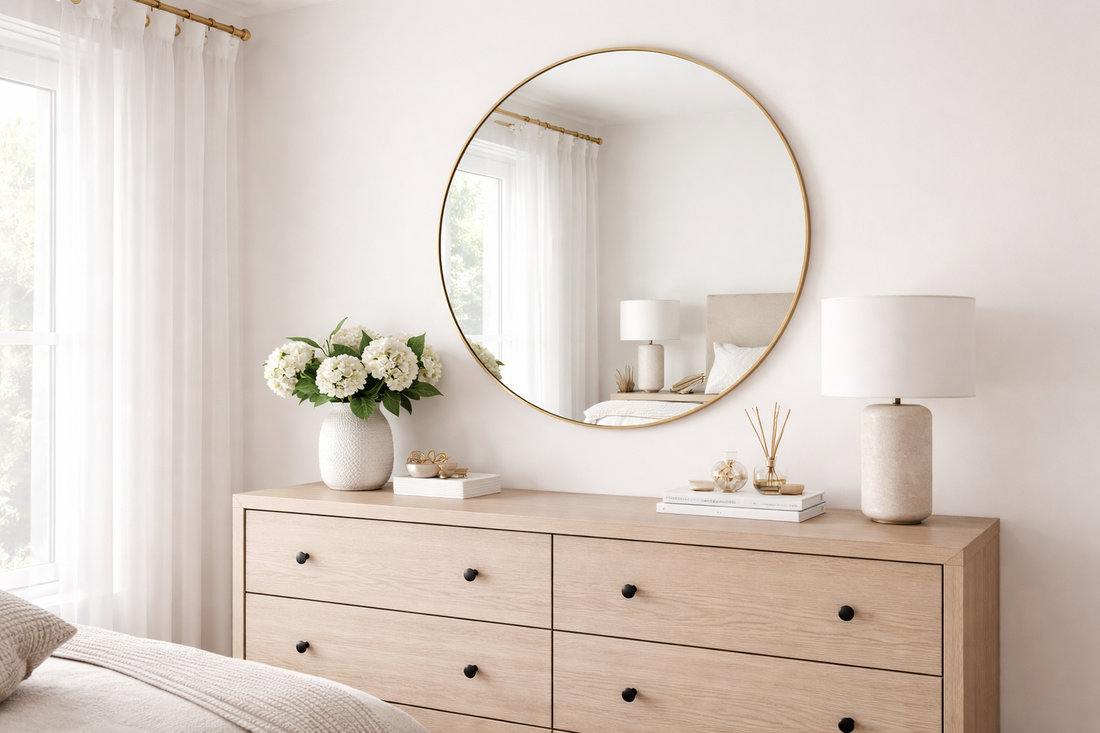 How High to Hang a Mirror Over Dresser Pro Tips Inside LED Mirror World UK How High to Hang a Mirror Over Dresser Pro Tips Inside LED Mirror World UK