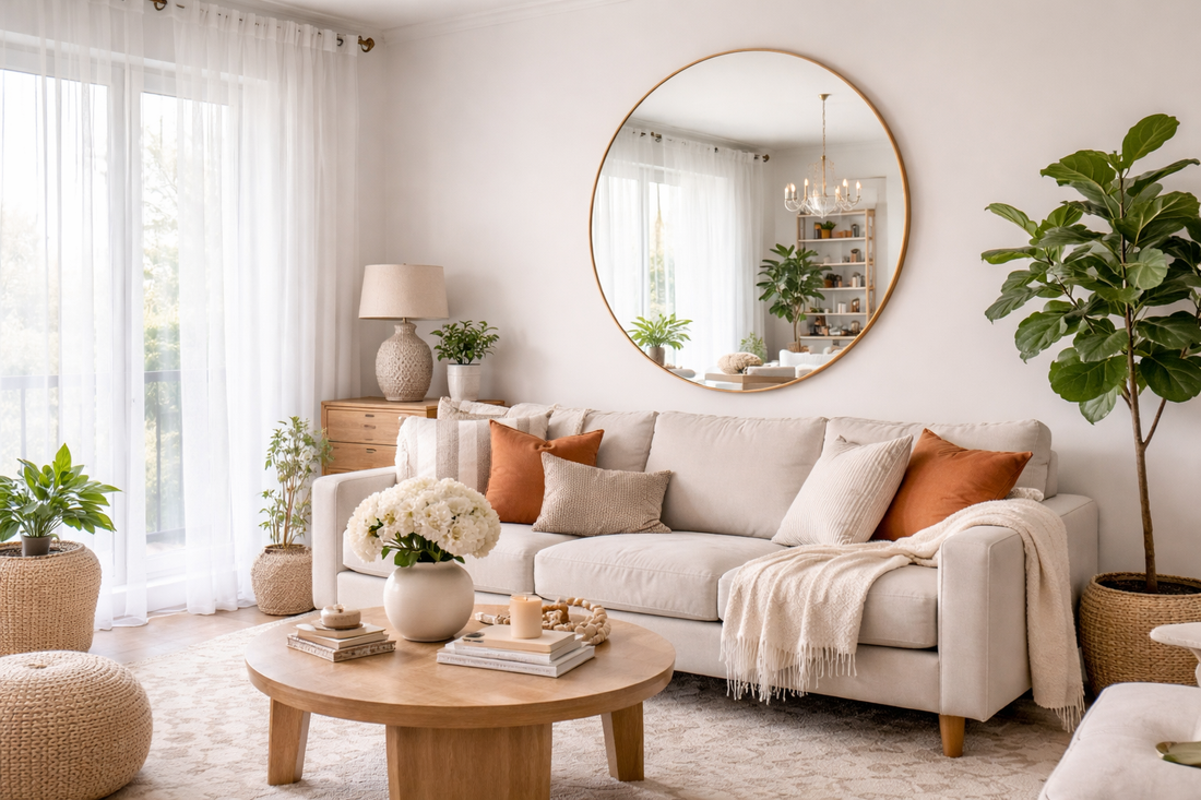 Mirror in Living Room