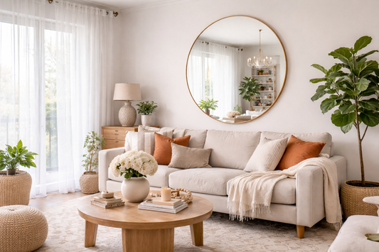 Mirror in Living Room