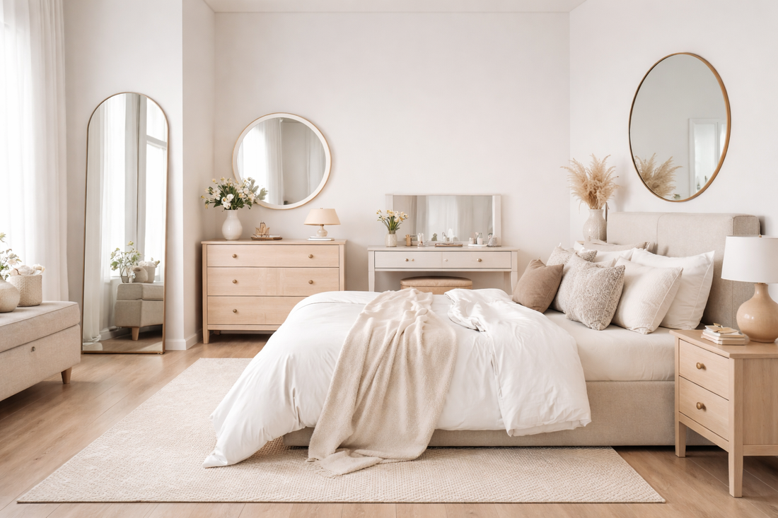 Where to Put a Mirror in the Bedroom? Avoid These Mistakes