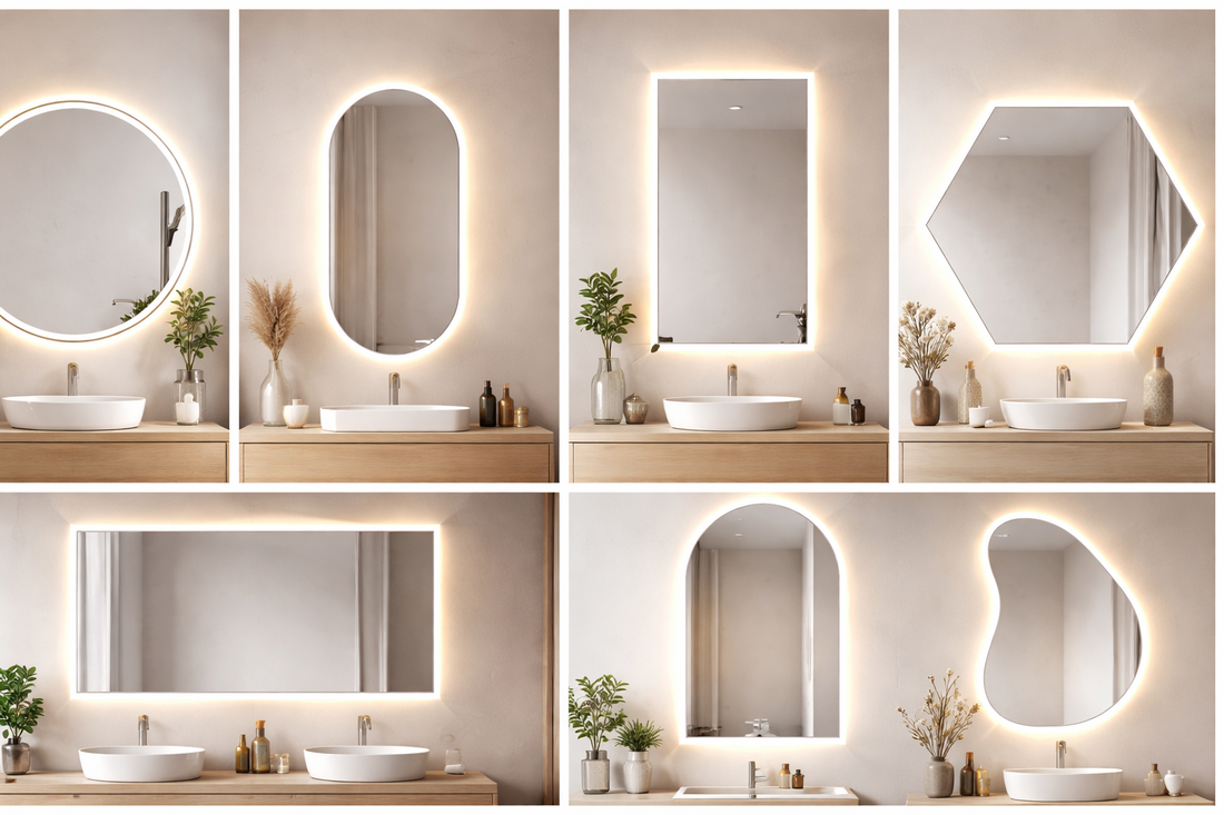 Different Shapes of LED Mirrors