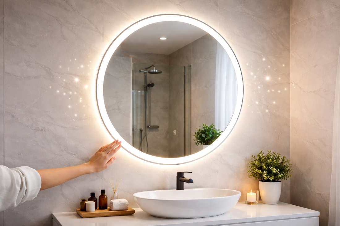 LED mirror lights last