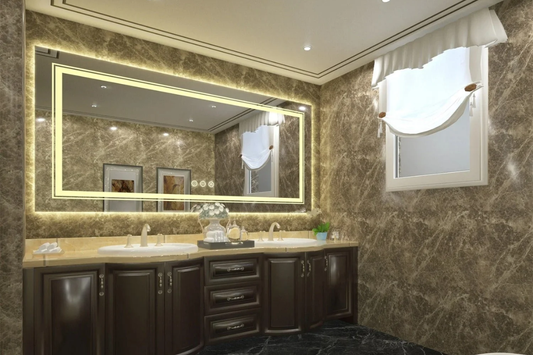 How to Decorate a Large Wall Mirror