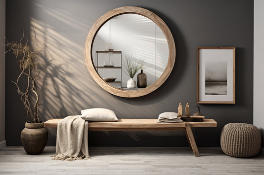 How to Hang a Mirror on Tile Wall Without Drilling