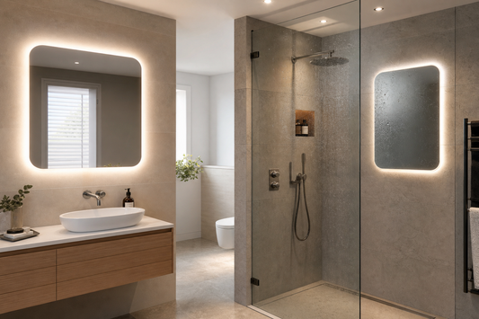 IP44 and IP65 LED bathroom mirror safety comparison