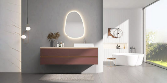 what is the average height for a bathroom vanity