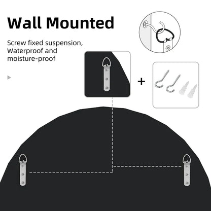 Modern Sunburst Round Wall Mirror – Decorative Accent Mirror for Hallway, Living Room & Bedroom