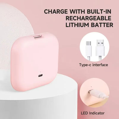 LED Travel Makeup Mirror with 10X Magnification & 3-Colour Lighting