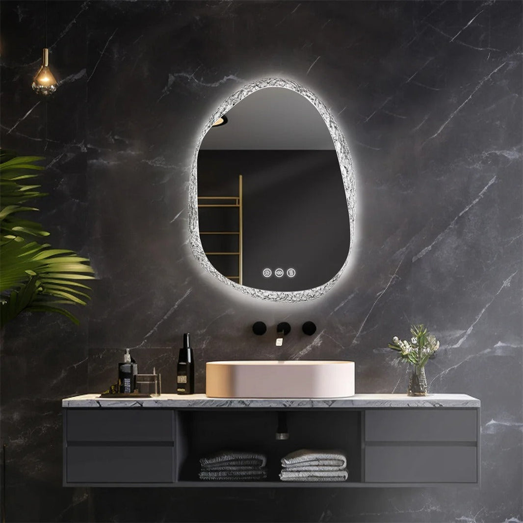 Standard Center Glow LED Bathroom Mirror